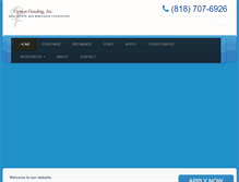 Tablet Screenshot of optionfunding.net